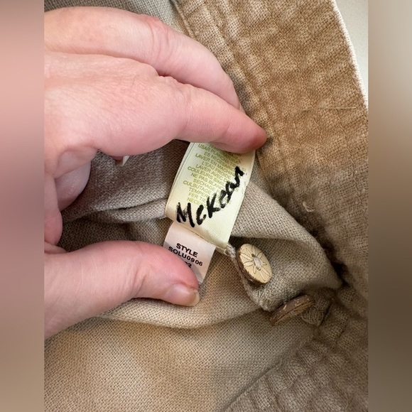 Sigrid Olsen Linen Chore Jacket Size 14 0350 - Picture 8 of 10